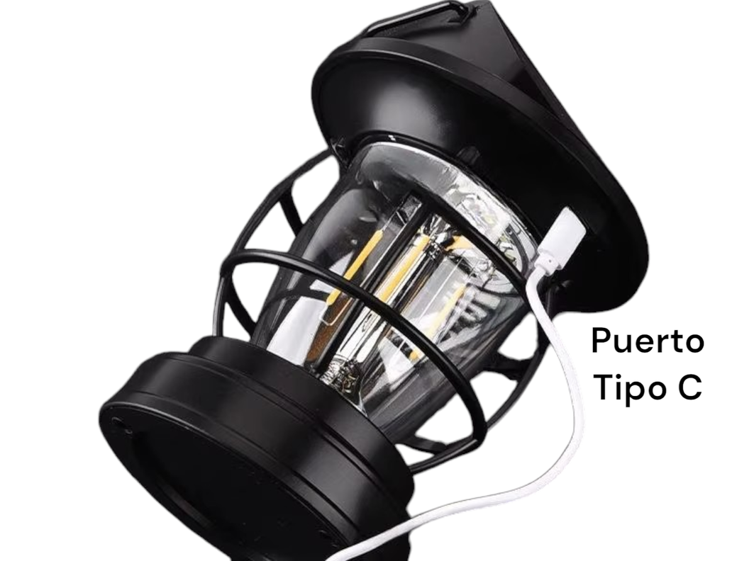 Lampara Portatil Impermeable Recarga Solar Sensor Movimiento-7