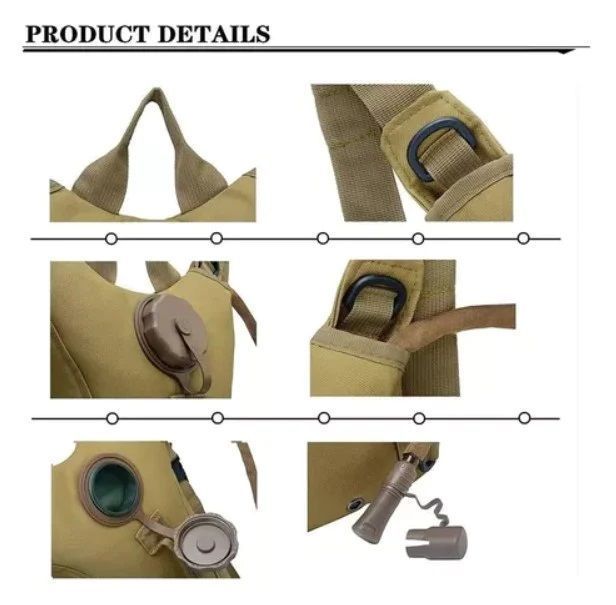 Mochila Táctica Hidratación Camelback Bolsa Agua-5
