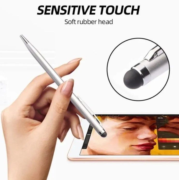 Lápiz Touch 2 En 1 Táctil Para Tablet, iPad, iPhone, Android-3