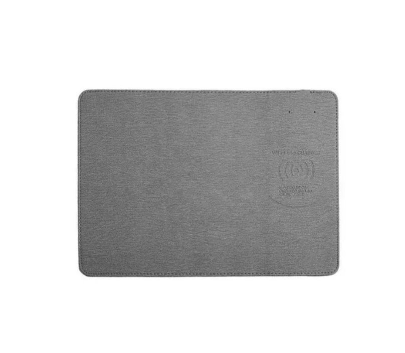 Mousepad Cuero 10v Con Cargador Inalámbrico-0