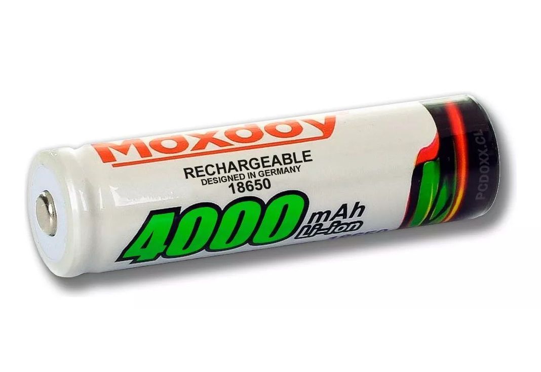Pila Batería Recargable Litio 18650 Maxday 4000mah Linterna-0