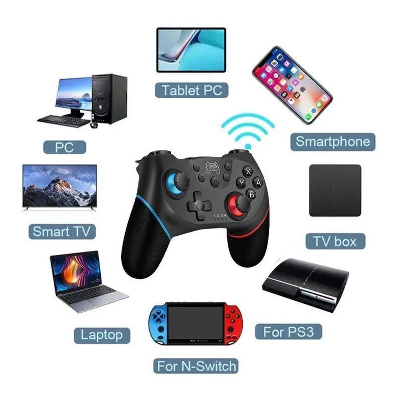 Control Inalámbrico Mando Gamepad Compatible Nintendo Switch-1