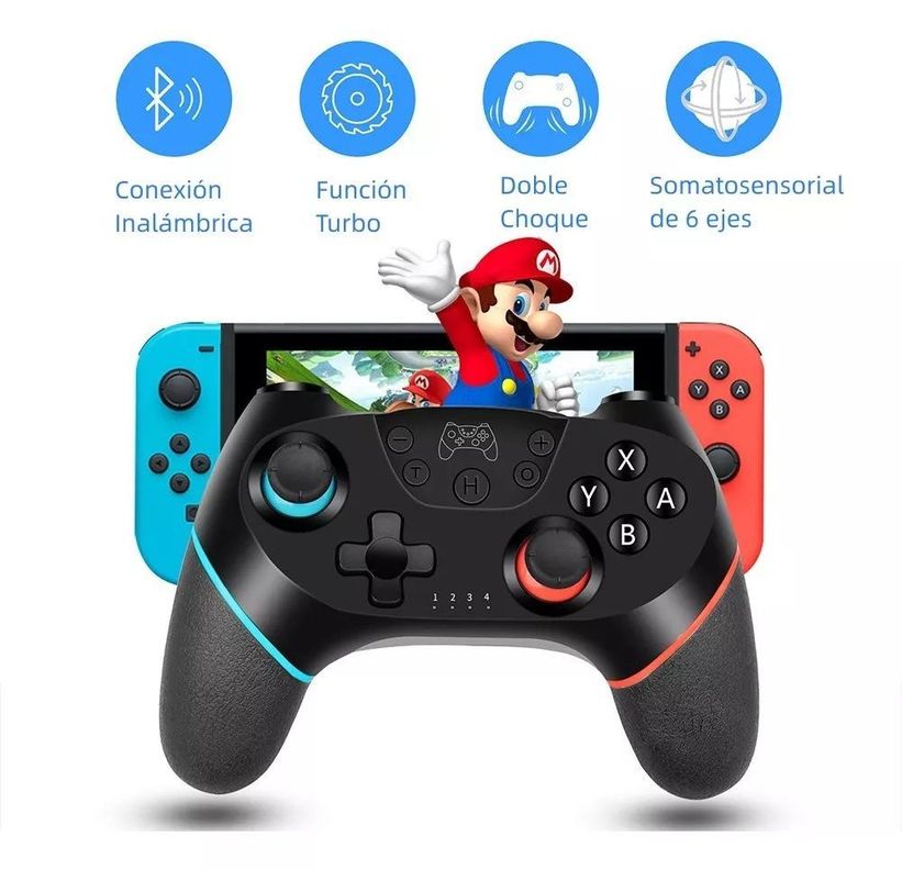 Control Inalámbrico Mando Gamepad Compatible Nintendo Switch-4