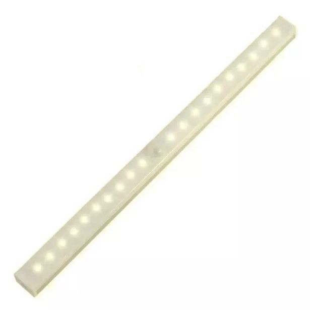 Luz Led Recargable Sensor Movimiento 21cm Lámpara -0