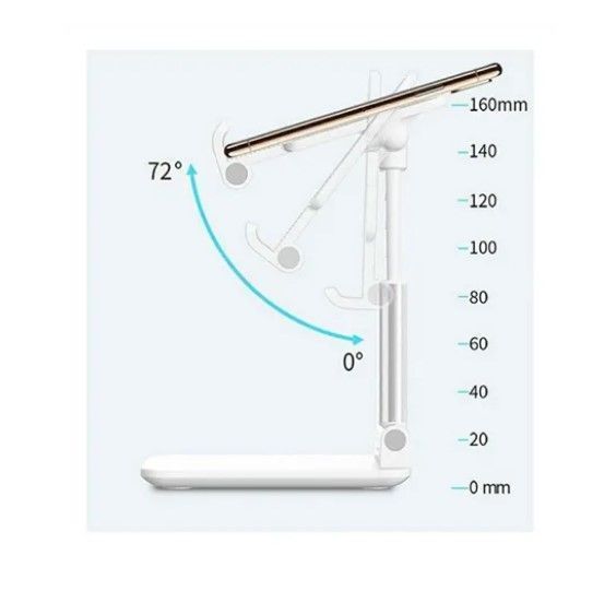 Soporte De Escritorio Mesa Con Base Para Smartphone Celular-3