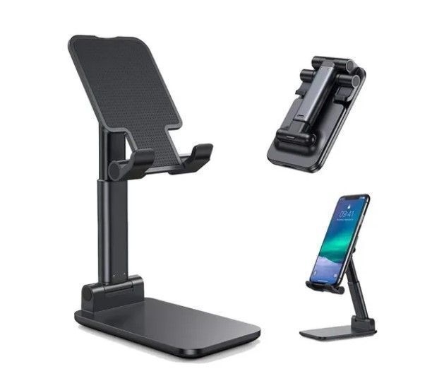 Soporte De Escritorio Mesa Con Base Para Smartphone Celular-4