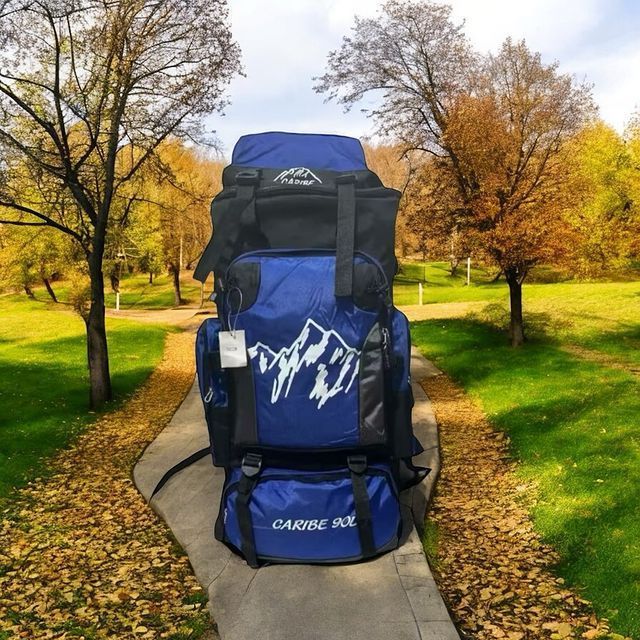 Mochila Impermeable 90 Litros Outdoor Camping Trekking Viaje-3
