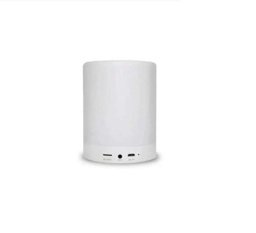 Lampara Led Touch Parlante Bluetooth Portátil-0