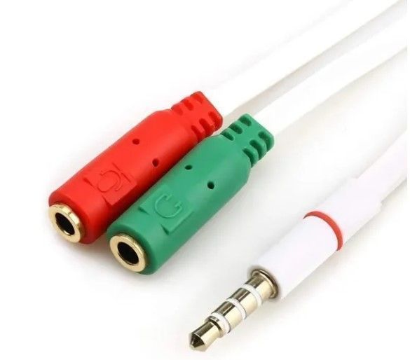 Cable Adaptador Microfono Audio Splitter Jack 3.5mm Ps4 Xbox-3