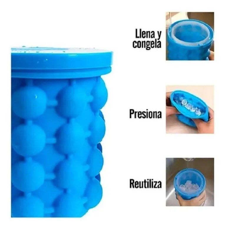 Hielera Cubetas Para Hielo Hieleras De Silicona Cubeta Hielo-3