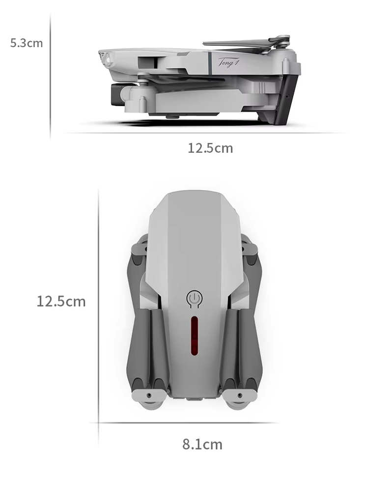 Mini Drone E88 4K HD Cámara 4 Ejes Plegables Radiocontrolado-7
