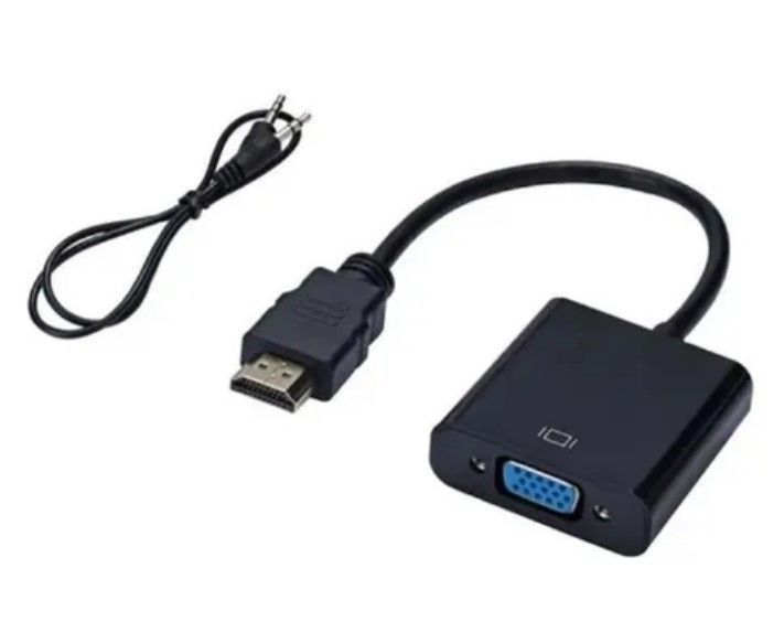 Cable Convertidor Adaptador Hd 1080p Hdmi A Vga Hembra-1