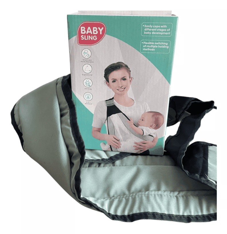 Portabebé Cangurera Ajustable Ergonómico Fular Multiposición-0