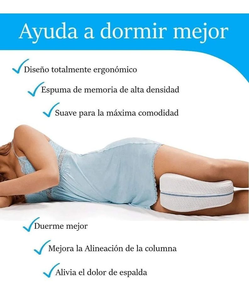 Almohada Para Piernas Y Rodillas Cojín Ortopédico Dolores-3