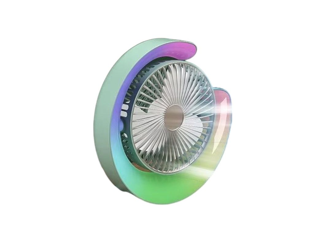 Mini Ventilador Mesa Escritorio Portatil Silencioso Oficina-5
