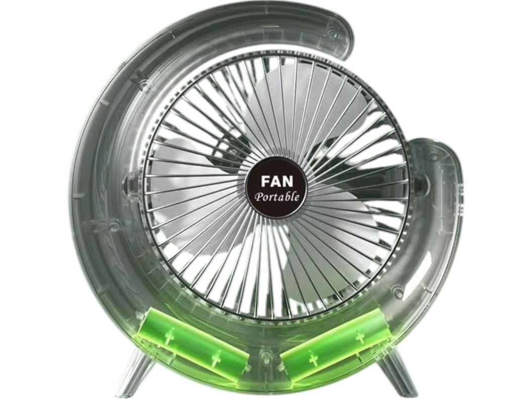 Mini Ventilador Mesa Escritorio Portatil Silencioso Oficina-2