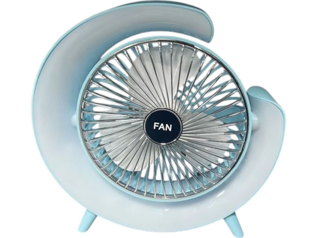 Mini Ventilador Mesa Escritorio Portatil Silencioso Oficina-6
