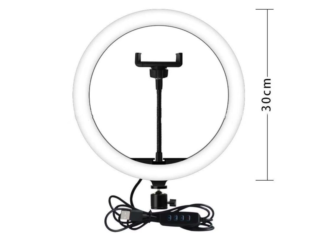 Aro Luz LED Circular Profesional Luz Calida Fria Selfie IRM-5