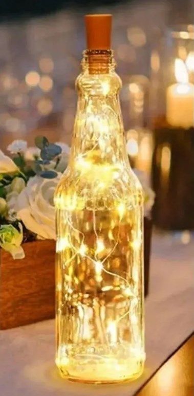 Luces Corcho Hada Alambre Micro Led Decoracion-1