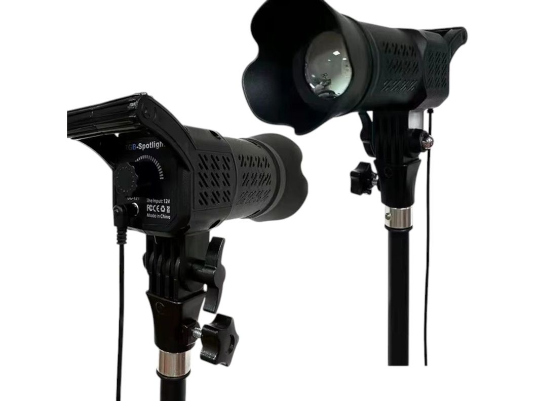 Foco Luz Lampara Spotligh RGB LED Iluminacion Profesional-2