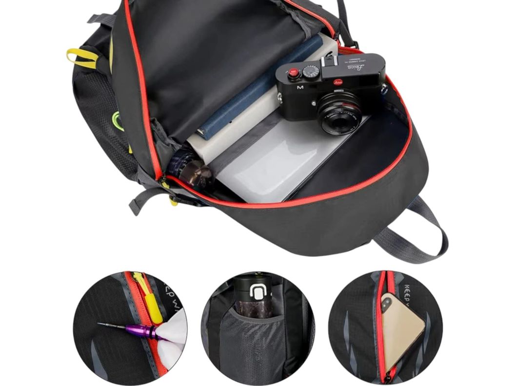 Bolso Mochila Grande Ligera Camping Viaje Resistente Agua 40L-5
