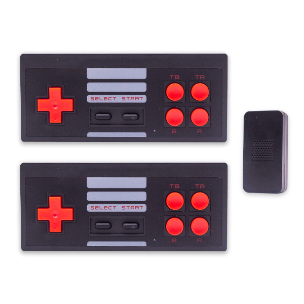 Mini Consola 620 Juegos Retro Salida AV Para TV 2 Mandos-5