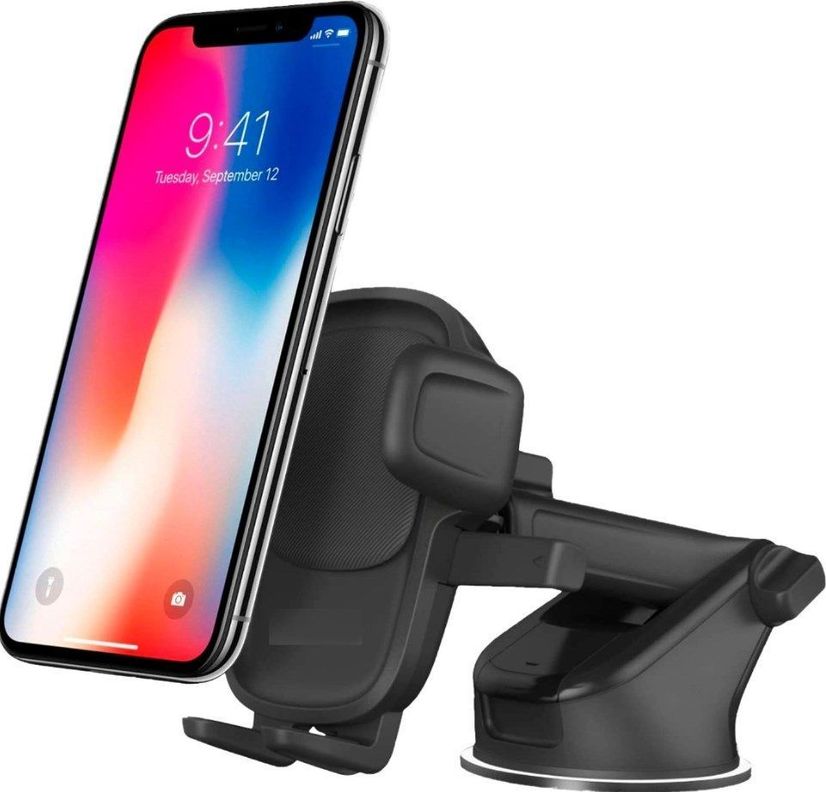 Soporte Celular Brazo Largo Ventosa Con Agarre Irm-1