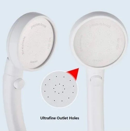 Mango Ducha Telefono Con Stop Baños Cabezal 360º Xl-1