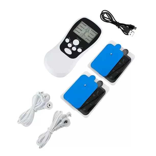 Masajeador Eléctrico Estimulante Alivia Dolor 4 Parches-5