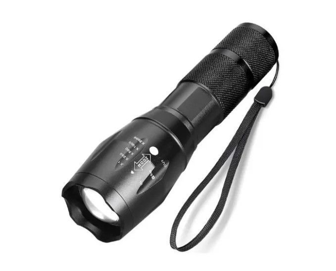 Linterna Recargable Led 10000 Lumen T6 Zoom 5 Modos / Promot-0