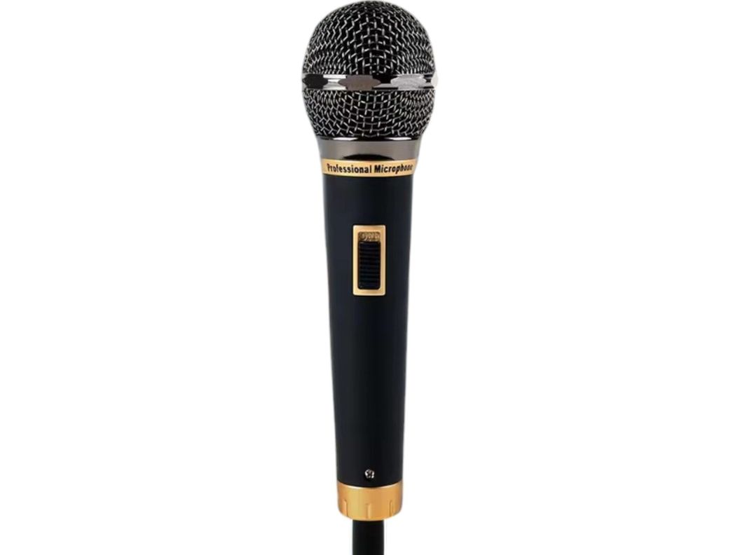 Microfono Alambrico Karaoke Profesional Canto Cardioide Voz-0