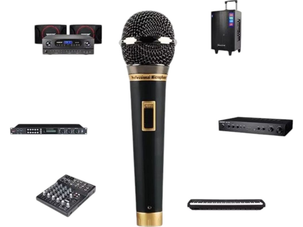 Microfono Alambrico Karaoke Profesional Canto Cardioide Voz-3
