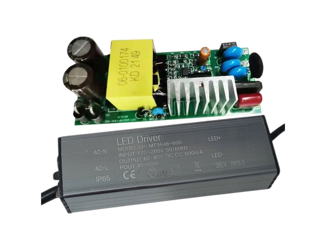 Driver LED Controlador 60-80 V IP65 Corriente Voltaje-1
