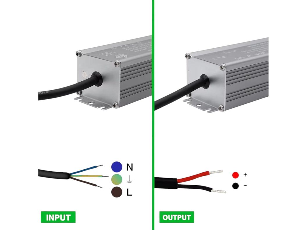 Driver LED Controlador 60-80 V IP65 Corriente Voltaje-4
