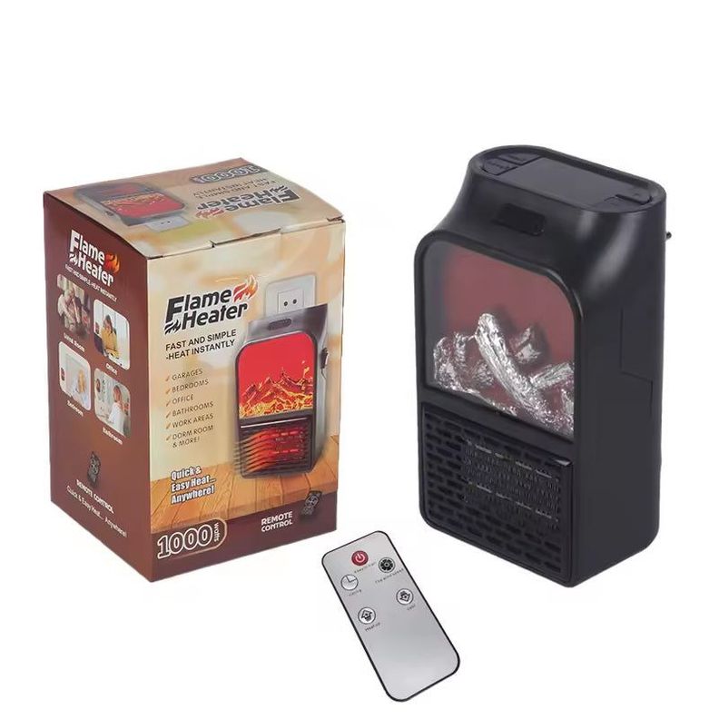 Calefactor Calentador Eléctrico Estufa 1000w Control Remoto-1