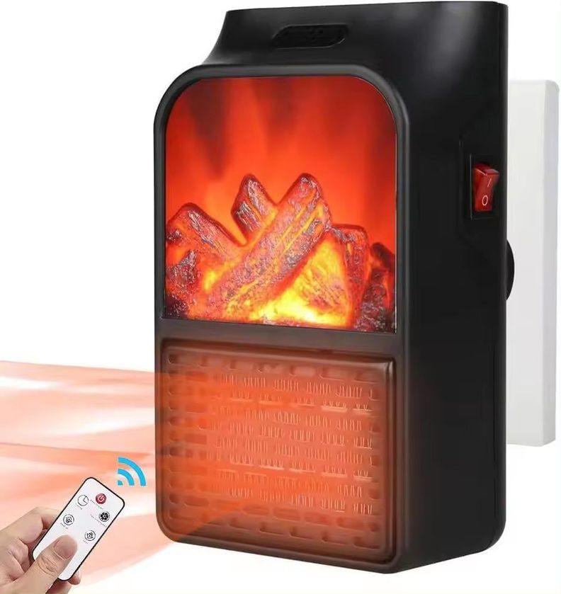 Calefactor Calentador Eléctrico Estufa 1000w Control Remoto-4