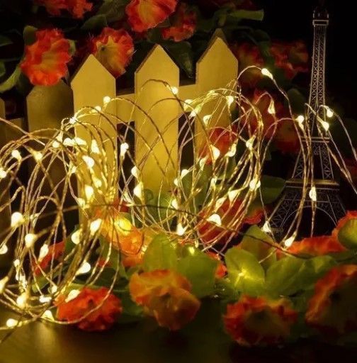 Luces Hadas Guirnalda 10 Metros 50 Mini Led Boda Decoracion-2