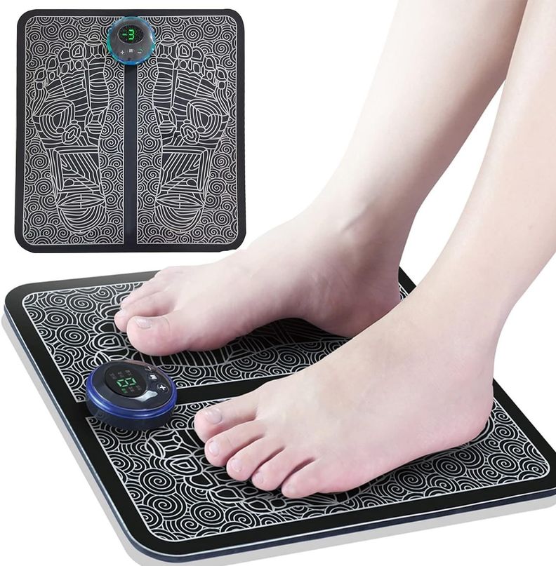 Masajeador Pies Eléctrico Usb Portátil Estimulador Muscular-0