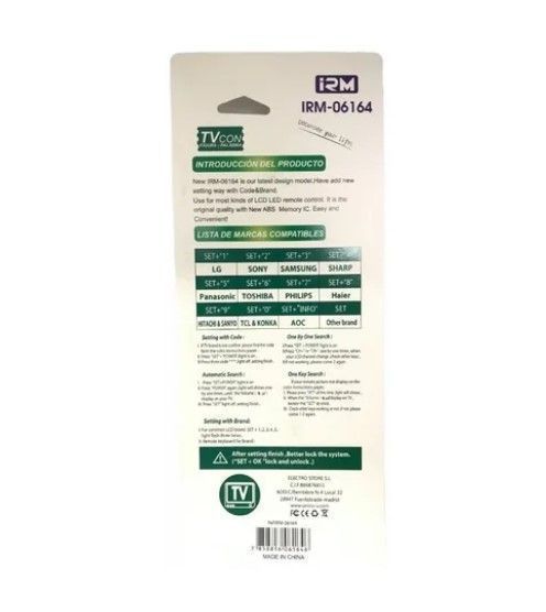 Control Remoto Universal Smart Tv LG Sony Samsung Philips-2