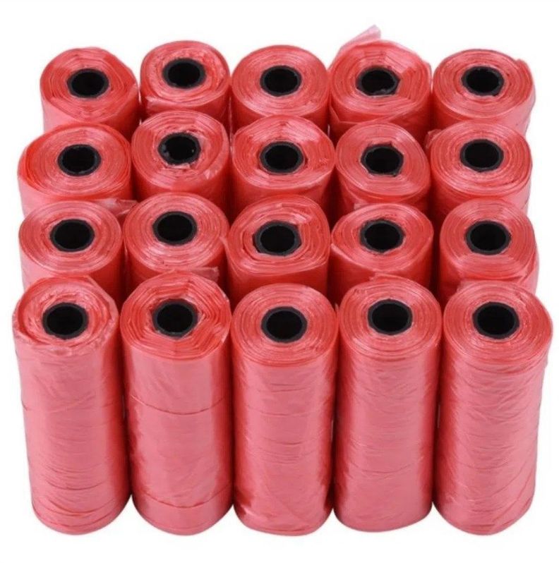 Pack 6 Rollo Bolsa Desechos Perro Repuesto Mascota 90 Bolsas-1