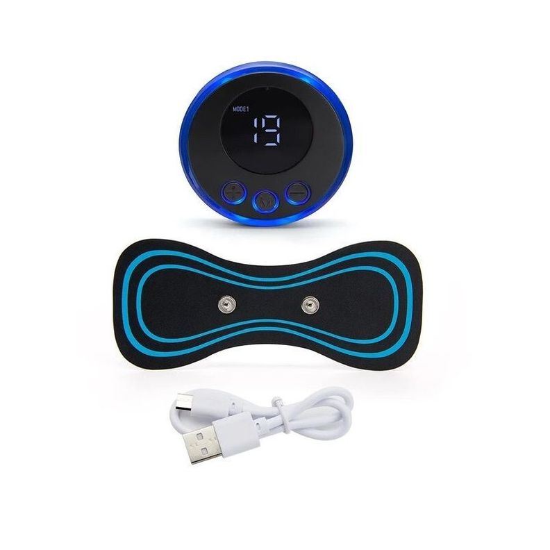 Mini Masajeador Eléctrico USB Portátil Estimula Todo Cuerpo-0