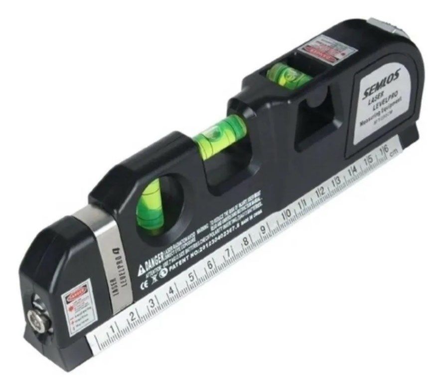 Nivel Láser Aluminio 3 En 1 Con Regla Levelpro 3 2,5 Metros-0