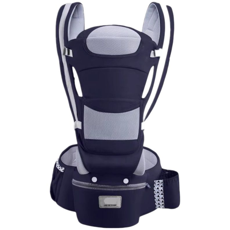 Cangurera Portabebés Ergonómico 3 en 1 Soporte Lumbar Seguro-0