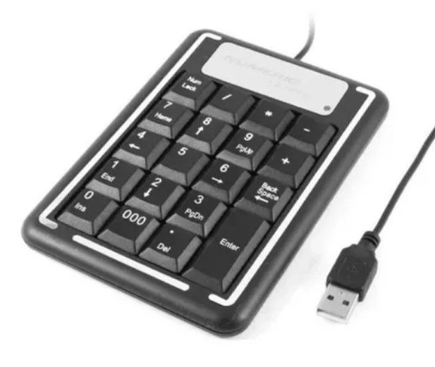 Teclado Numérico Pequeño Usb Notebook Laptop Pc Macbook-0