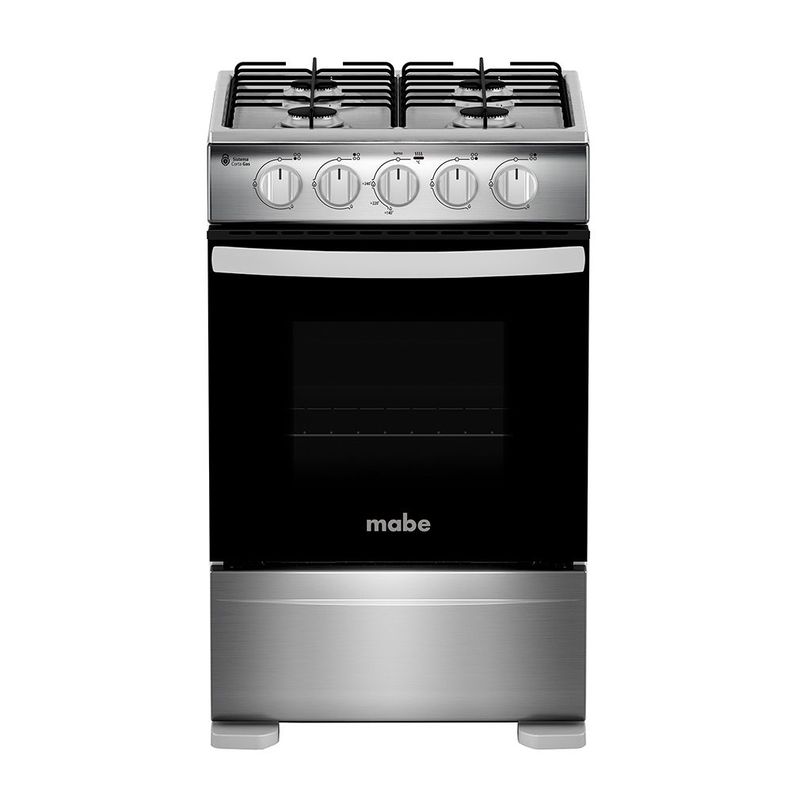 Cocina de Piso a Gas 51 cm Inox Mabe CMC20AXX-2-0