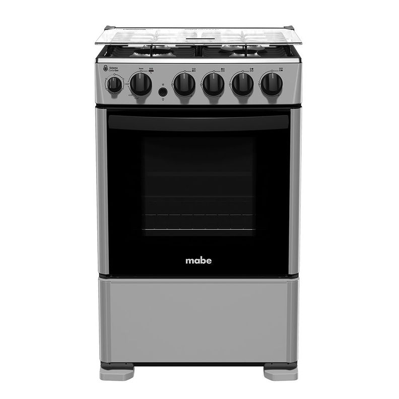 Cocina de Piso a Gas 55 cm Silver Mabe CMC5530AG1-0