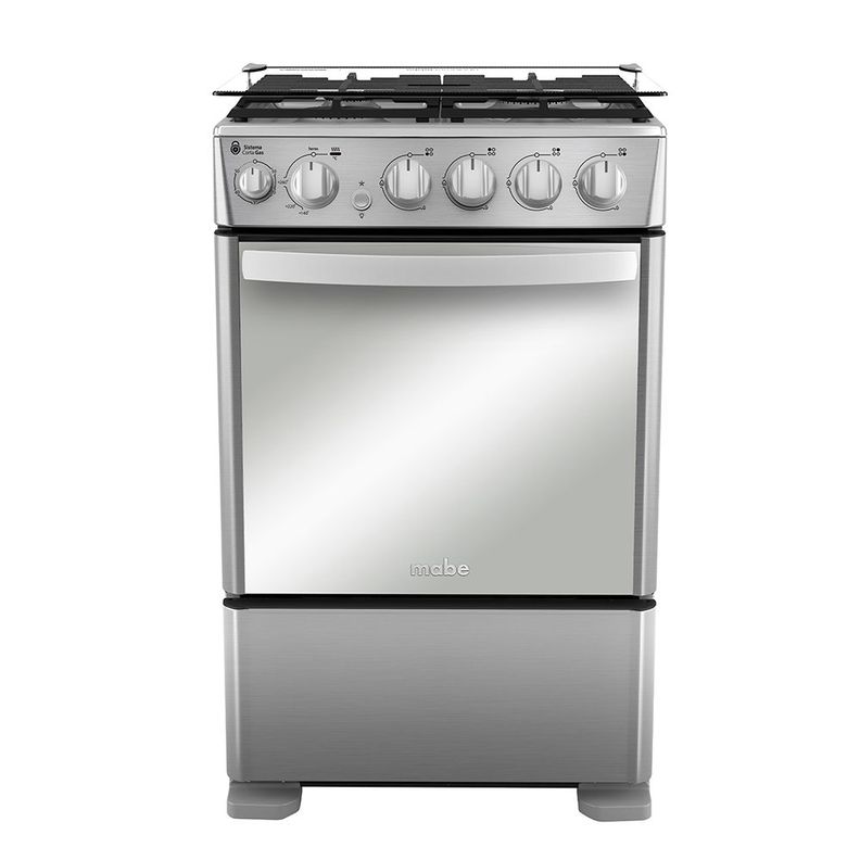 Cocina de Piso a Gas 55 cm Inox Mabe CMC5540FX1-0