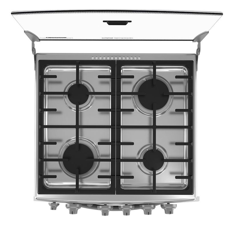 Cocina de Piso a Gas 55 cm Inox Mabe CMC5540FX1-3