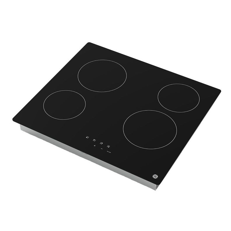 Encimera Eléctrica 60cm Vitrocerámica Negro Ge Pg6040evn0-1