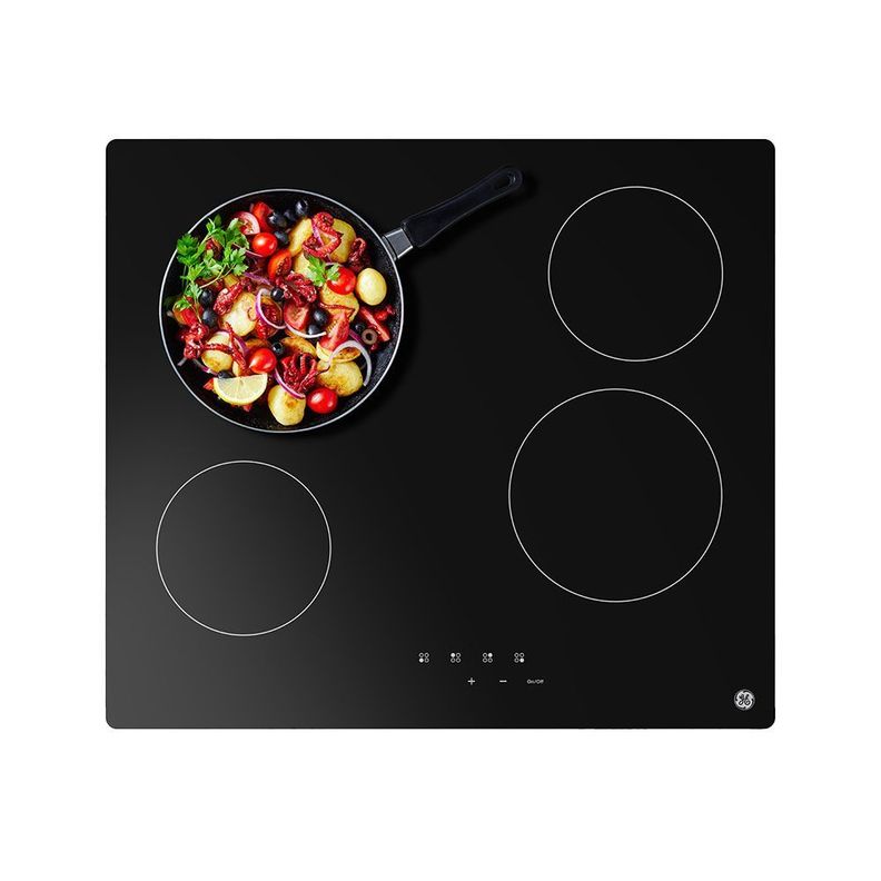 Encimera Eléctrica 60cm Vitrocerámica Negro Ge Pg6040evn0-2